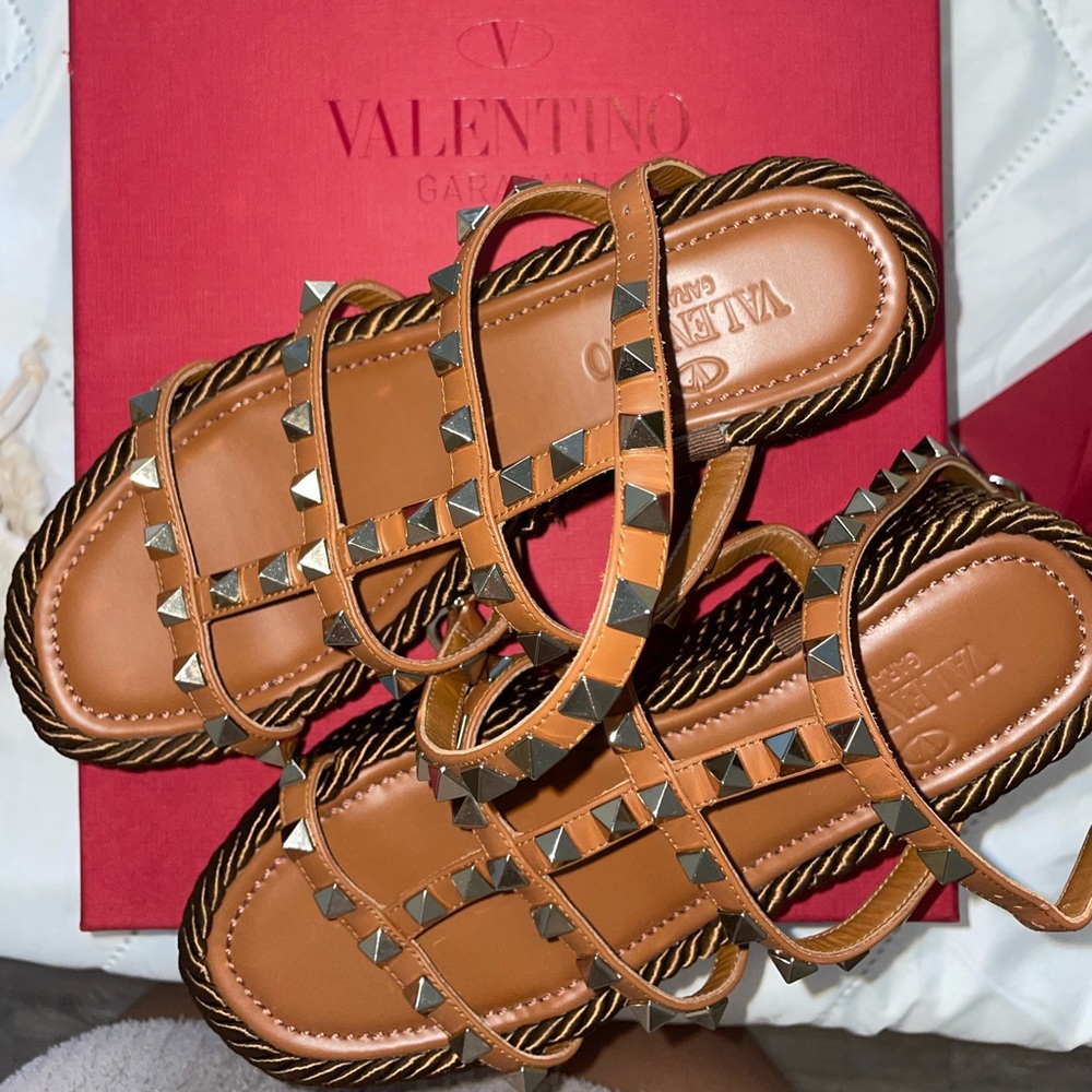 AUTHENTIC Valentino Wedged Sandals!